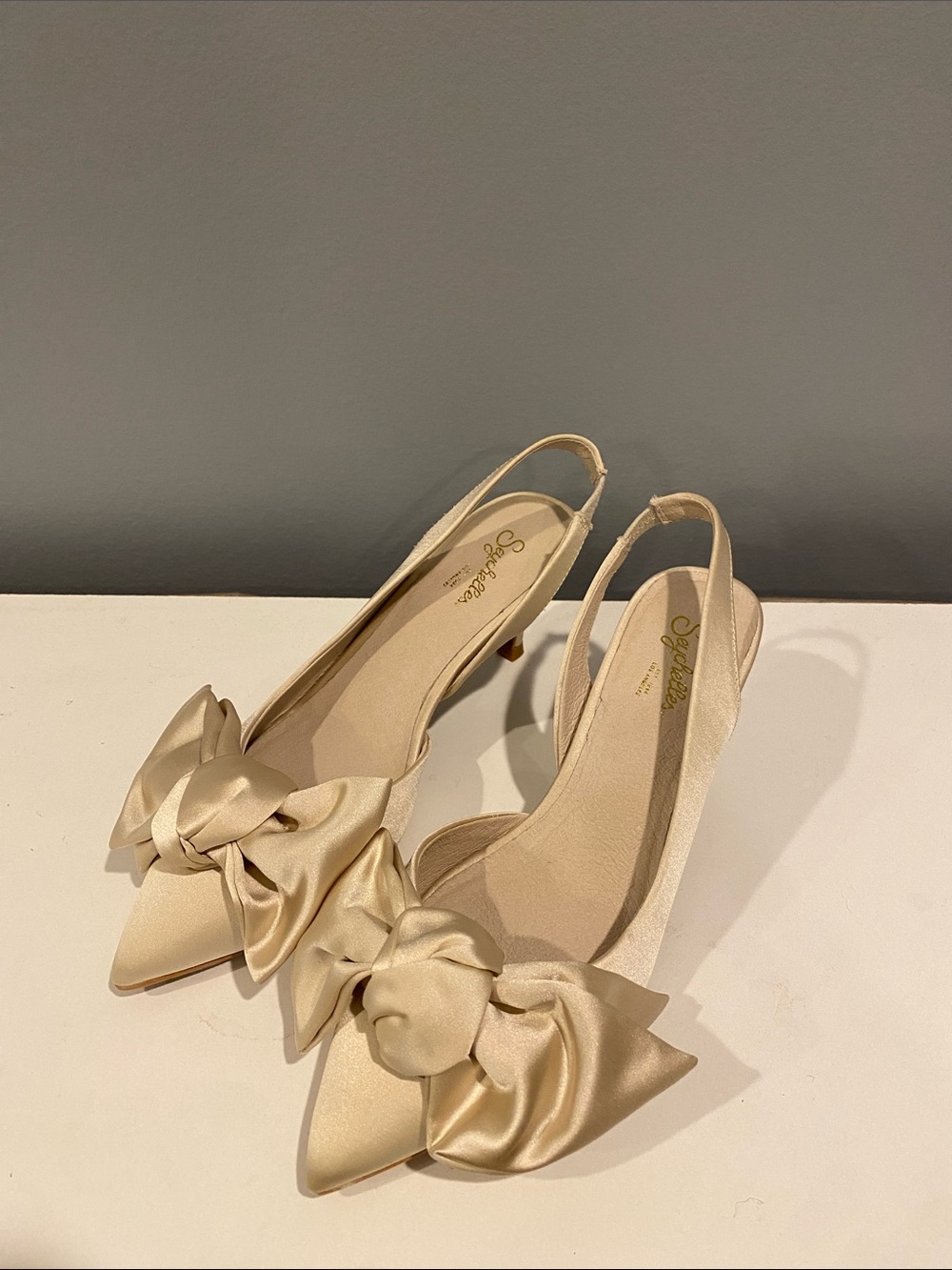 Seychelles Neve II Slingback Kitten Heels